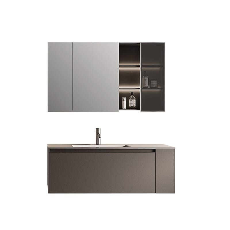 1200mm Rock Slab Bathroom Vanity with Undermount Basin V001