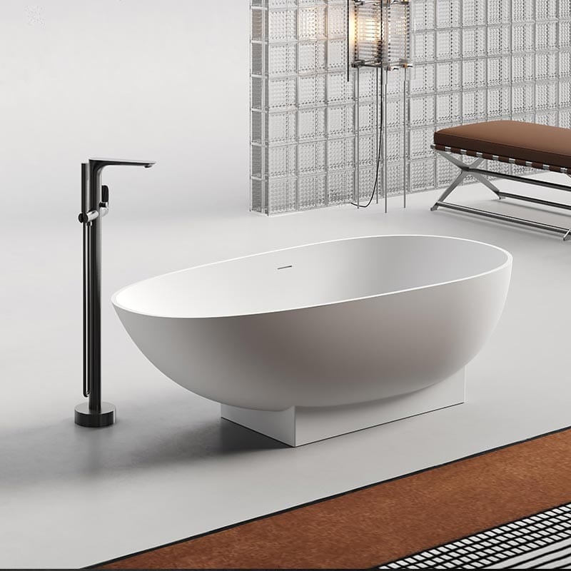 Artificial Stone Freestanding Bathtub BW-1048